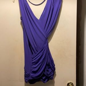 Like new worn once, flattering BCBG classic dress